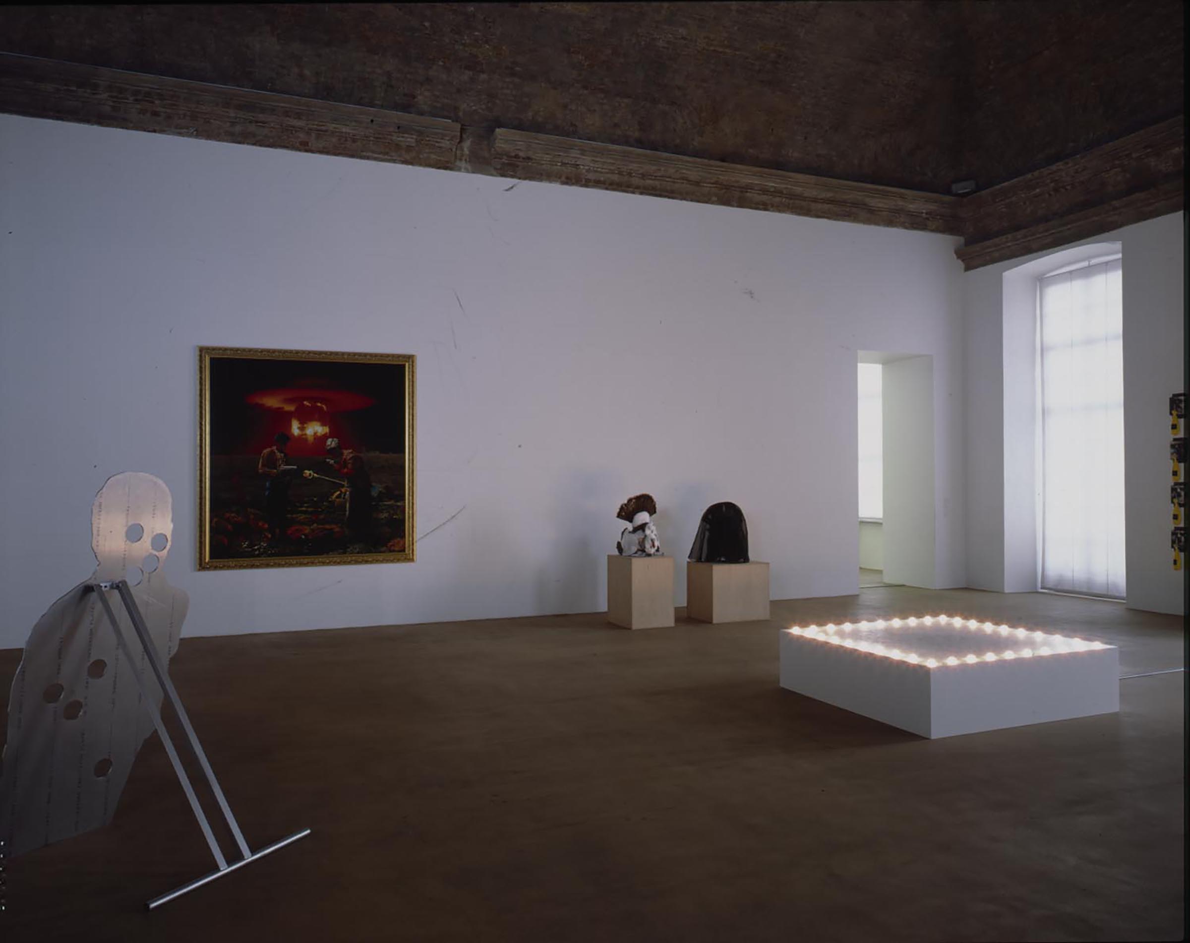 Yasumasa Morimura, Meyer Vaisman, Felix Gonzales-Torres, installation view